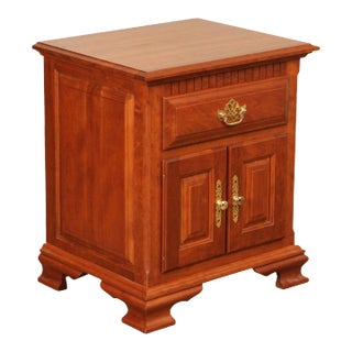 Millcraft 'Victoria's Tradition' Solid Cherry Cabinet Nightstand For Sale