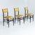 Black Black Superleggera Chairs by Giò Ponti, Italy, Mid-20th Century, Set of 6 For Sale - Image 8 of 16