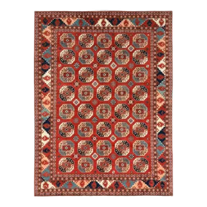 Hand Knotted Kazak Design Rug. 10'02" X 13'10"