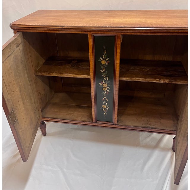 Wood Antique 19th Century European Chinoiserie Server Cabinet With Phillips Auction Provenance For Sale - Image 7 of 18