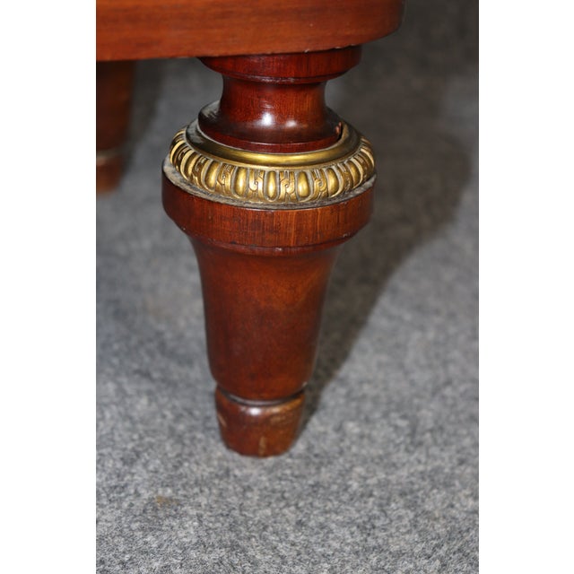 Superb French Breche D Violette Marble Brass Bronze Mounted Vitrine For Sale - Image 4 of 13