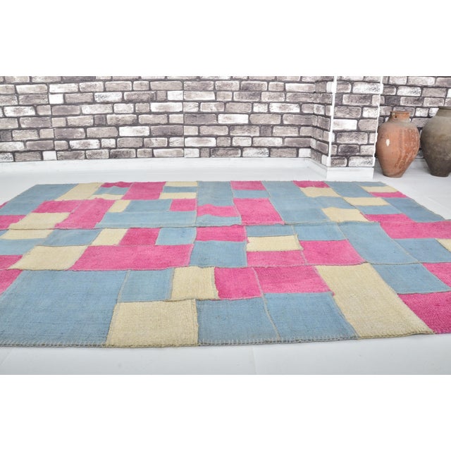 1960s Vintage Anatolian Hemp Rug, 1960s For Sale - Image 5 of 8