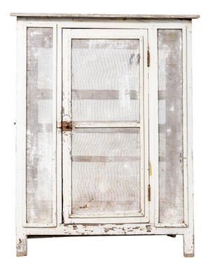 Large Country House Pantry Cabinet, 1930s
