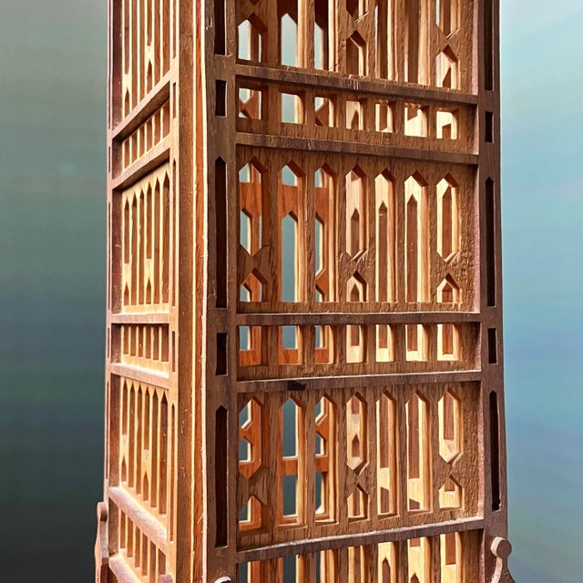 1960s Al Runge Big Ben Fretwork Clock For Sale In Philadelphia - Image 6 of 11