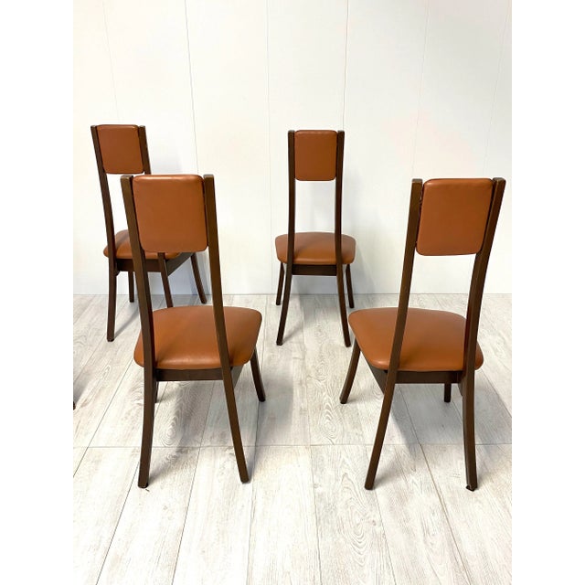 1970s Model Programma S11 Dining Chairs by Angelo Mangiarotti, Set of 6 For Sale - Image 5 of 14