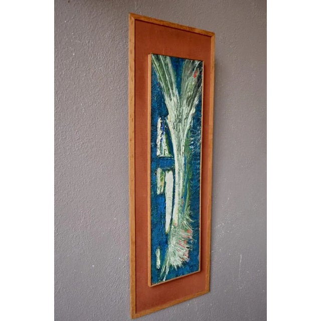 Luc, Abstract Composition, 1970, Painting on Panel For Sale - Image 9 of 11