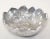 Figurative 2000s Lotus Arthur Court Post Modern Cast Aluminum Repousse Round Bowl For Sale - Image 3 of 12