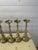 Antique Candlesticks in Brass, 1850, Set of 7 For Sale - Image 5 of 10