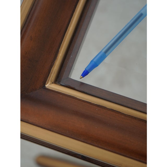 Ej Victor Glass Top Regency Style Coffee Table For Sale - Image 14 of 15