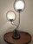 Vintage Mid-Century Modern 2 globe Orb Lamp,Great Style & Design! Height 30" Width 14" Deep 10"