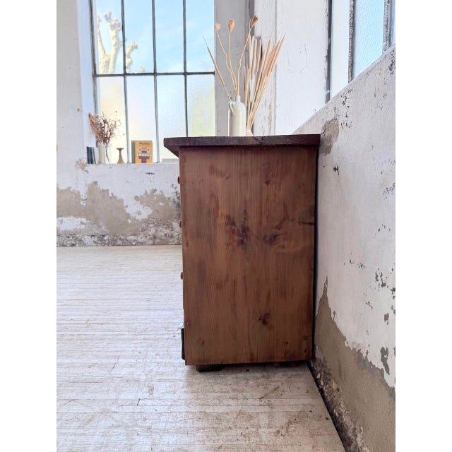 Vintage Pine Workshop Credenza, 1950s For Sale - Image 16 of 18