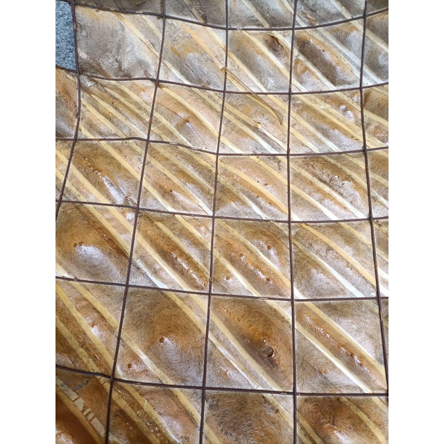 Large Sculptural Wall-Mounted Lampshade in Iron and Fiberglass, 1970s For Sale - Image 14 of 18