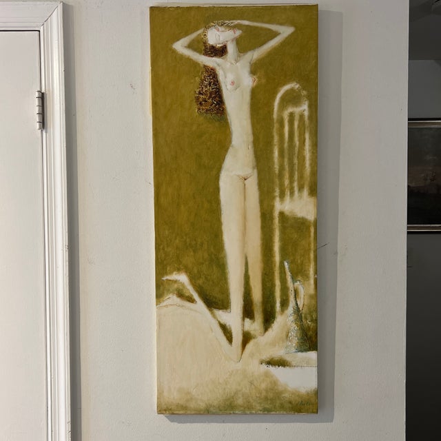 Oil on canvas by A. Poklad Ukrainian titled Mornng made in 2002