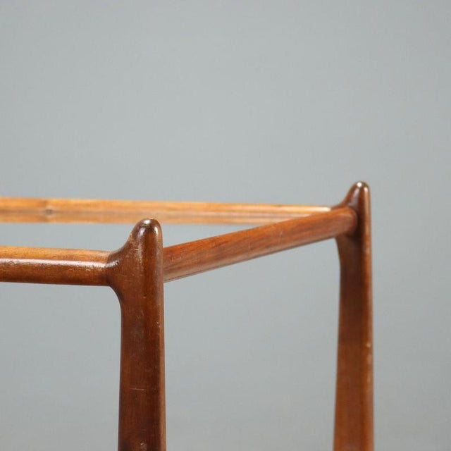 Vintage Serving Bar Cart, 1950s For Sale - Image 4 of 8