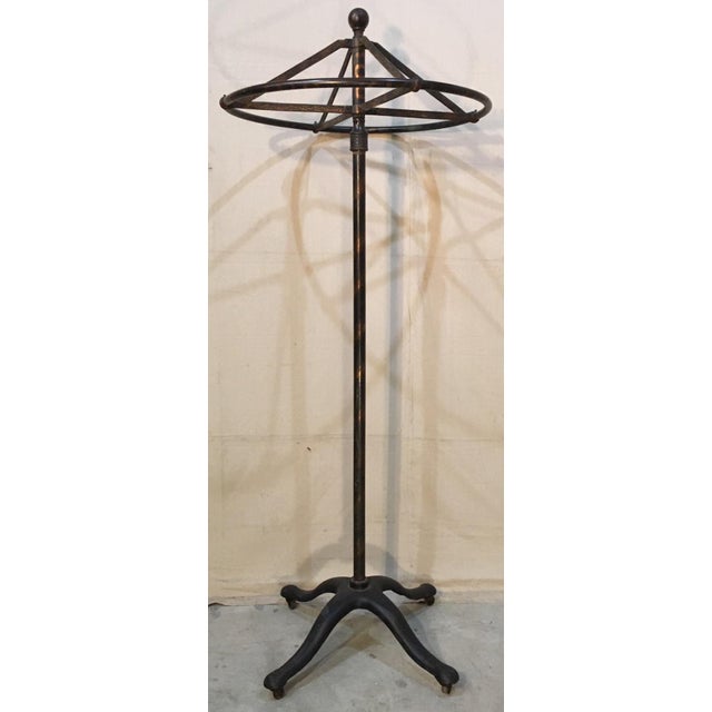 Circular Revolving Clothing Rack Chairish