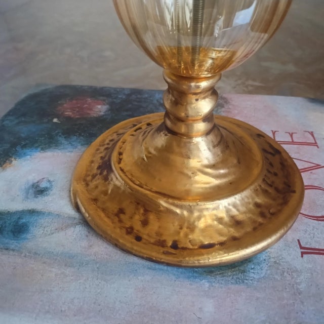 One-of-a-Kind Red Coral, Murano Glass, Gold-Plated Metal Tall Decorative Box France For Sale - Image 9 of 14