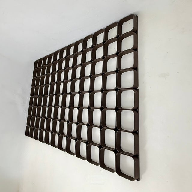 Space Age Six-Piece Plastic Wall Panel System, 1970s For Sale - Image 15 of 18