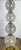 Pair of Rock Crystal Column Lamps W/ Shades For Sale In Los Angeles - Image 6 of 11