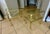 Italian Rectangular 2-Tier Brass End or Side Table For Sale - Image 4 of 15