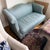 Textile Vintage Hickory Chair Settee—two Available For Sale - Image 7 of 11