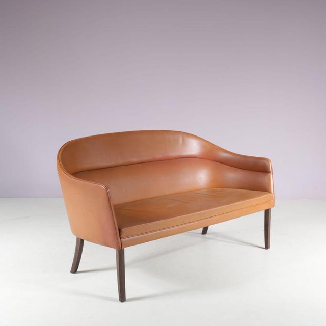 Sofa by Ole Wanscher for J. Jeppesen, 1950s For Sale - Image 16 of 16