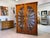 Biedermeier Sun-Shaped Display Cabinet in Walnut For Sale - Image 4 of 14