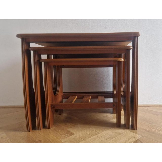 Teak Nesting Tables, Denmark, 1970s, Set of 3 For Sale - Image 11 of 18