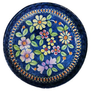 Vintage Ceramic Plate, 1963 For Sale