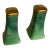 1930s Pickard China Green and Gold Salt & Pepper Shakers, Set of 2 For Sale