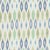 SAMPLE - Schumacher Sunara Ikat Fabric In Peacock For Sale
