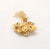 1960s 1960s Vintage Signed Bijoux Cascio Italy Rhinestone Floral Spray Brooch For Sale - Image 5 of 8