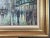 Textile 1970s J. Gaston Signed Painting of Paris Street Scene With Street Cars & Figures For Sale - Image 7 of 13