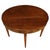 An Oval Mahogany Table With Tapered Legs For Sale - Image 4 of 4