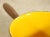 1970s Mid Century Modern Yellow Enamel & Walnut Sauce Pan For Sale - Image 5 of 8