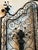 1960s Vintage Wrought Iron Two Part Screen, Maitland Smith. For Sale - Image 5 of 11