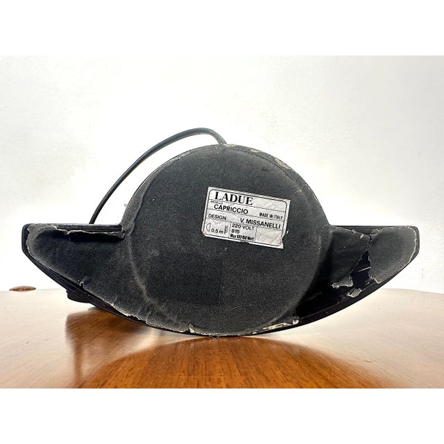 Glass Glass Capriccio Lamp by Vincenzo Missanelli for Ladue, Italy, 1980s For Sale - Image 7 of 8