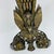 19th Century Gilt Bronze Brass Victorian Peacock and Sphinx Fire Screen Fan For Sale - Image 11 of 18