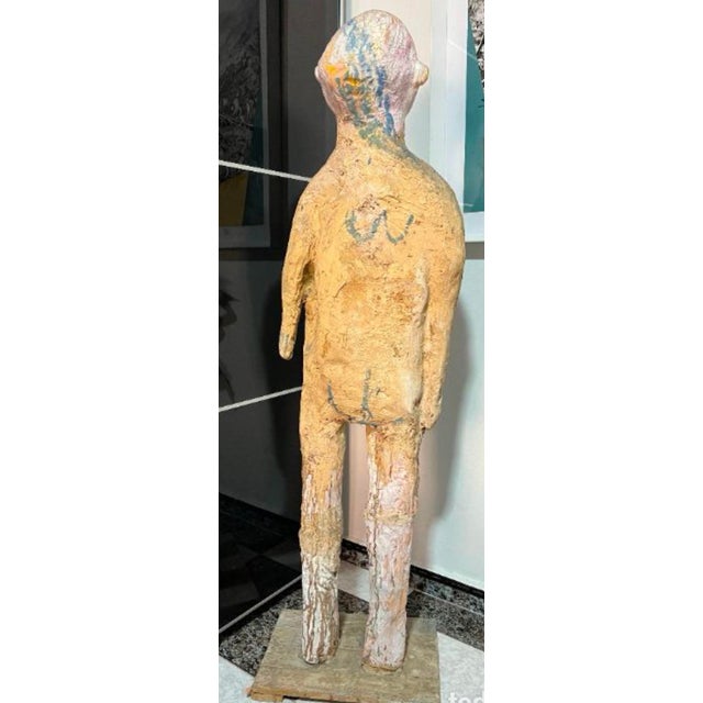 Pablo Alonso Herraiz, Sculpture of Saint Sebastian, 1995, Pine For Sale - Image 12 of 12