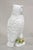 Mid 20th Century Vintage Italian Hollywood Regency Terracotta Glazed White Owl Figure Sculpture For Sale In Philadelphia - Image 6 of 12