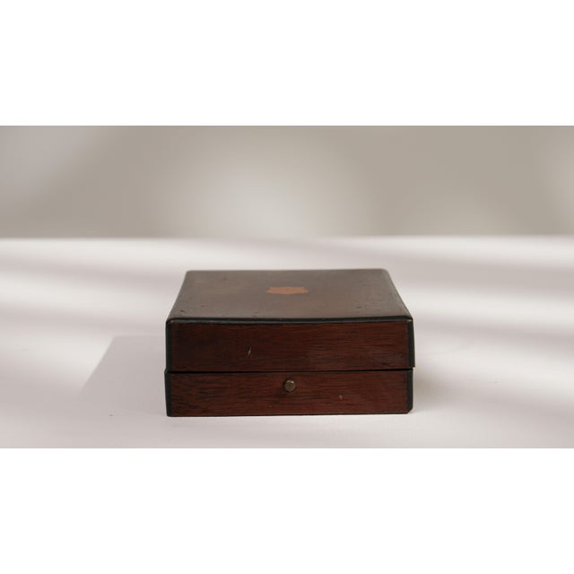 Early 20th Century France Brown Wood Box For Sale - Image 17 of 18