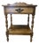 Early American Style Solid Maple Side Table / Nightstand For Sale