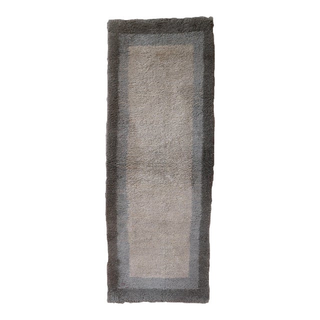 1960s, Handmade Vintage Persian Gabbeh Runner 2.3' X 6.3' For Sale