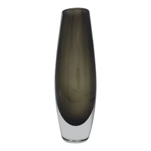 Vintage Sommerso Glass Vase by Nils Landberg for Orrefors