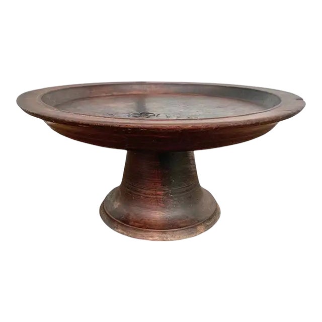 1950s Large Lombok Tribal Tray / Bowl 'Dulang' / Small Table For Sale