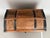 Late 19th Century Child’s Humpback Small Wood Trunk For Sale - Image 10 of 12