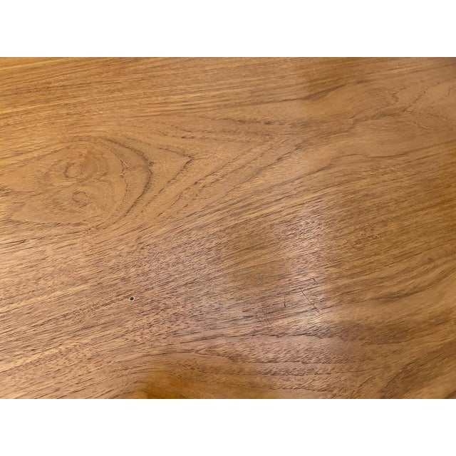 Wood Vintage Tulip Table in Wood For Sale - Image 7 of 13