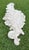 Vintage Giant 36” Acanthus Leaf Architectural Wall Planter / Wall Pocket For Sale - Image 4 of 11