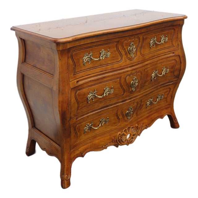 Henredon Villandry Collection French Bombay Serpentine Chest Dresser 6591 For Sale