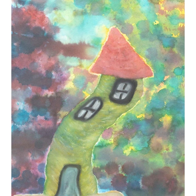 Early 21st Century Jan Gatewood Fried Egg Mixed Media For Sale - Image 5 of 6