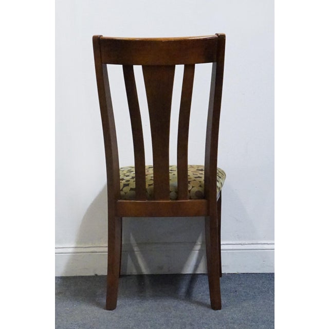 Bassett Furniture Cherry Traditional American Empire Style Dining Side Chair For Sale In Kansas City - Image 6 of 10
